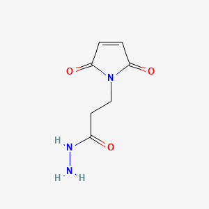 molecular formula C7H9N3O3 B1588077 3-Maleimidopropionic acid hydrazide CAS No. 359436-60-5
