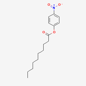molecular formula C16H23NO4 B1588080 4-Nitrophenyl caprate CAS No. 1956-09-8