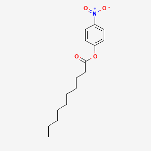 molecular formula C16H23NO4 B1588080 4-Nitrophenyl decanoate CAS No. 1956-09-8