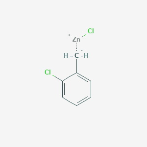 molecular formula C7H6Cl2Zn B1588084 2-Chlorobenzylzinc chloride CAS No. 312624-11-6