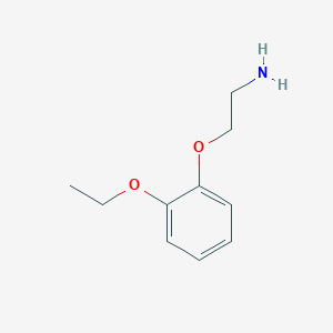 molecular formula C10H15NO2 B1588086 2-(2-Ethoxyphenoxy)ethanamine CAS No. 6781-17-5