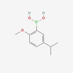 molecular formula C10H15BO3 B1588087 5-Isopropyl-2-methoxyphenylboronic acid CAS No. 216393-63-4