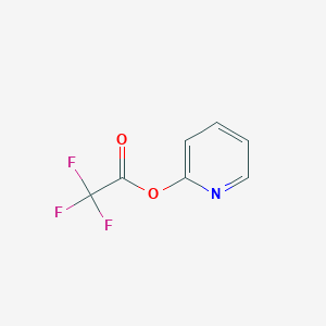 molecular formula C7H4F3NO2 B1588091 2-(Trifluoroacetoxy)pyridine CAS No. 96254-05-6