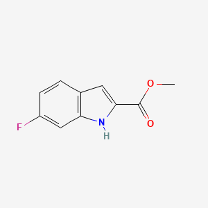 molecular formula C10H8FNO2 B1588094 methyl 6-fluoro-1H-indole-2-carboxylate CAS No. 136818-43-4