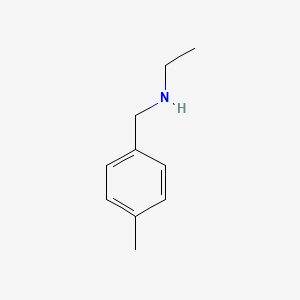 molecular formula C10H15N B1588095 N-(4-Methylbenzyl)ethanamine CAS No. 39099-13-3