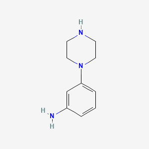molecular formula C10H15N3 B1588096 3-(哌嗪-1-基)苯胺 CAS No. 125422-03-9