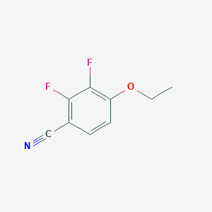 molecular formula C9H7F2NO B158810 4-Ethoxy-2,3-difluorobenzonitrile CAS No. 126162-96-7