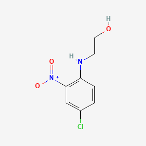 molecular formula C8H9ClN2O3 B1588107 2-((4-Chloro-2-nitrophenyl)amino)ethanol CAS No. 59320-13-7