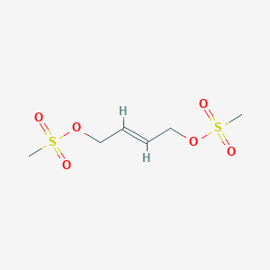 molecular formula C6H12O6S2 B158811 trans-2-Butene-1,4-diol dimethanesulfonate CAS No. 1953-56-6