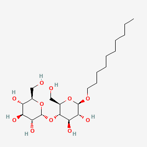 molecular formula C22H42O11 B1588118 Decyl-beta-D-maltopyranoside CAS No. 82494-09-5