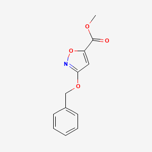 Methyl 3-(benzyloxy)isoxazole-5-carboxylate