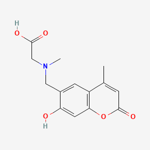 molecular formula C14H15NO5 B1588125 Methyl calcein blue CAS No. 81028-96-8