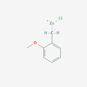 molecular formula C8H9ClOZn B1588137 2-Methoxybenzylzinc chloride CAS No. 312693-15-5