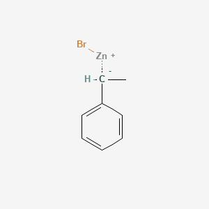molecular formula C8H9ClZn B1588138 A-Methylbenzylzinc bromide CAS No. 85459-20-7
