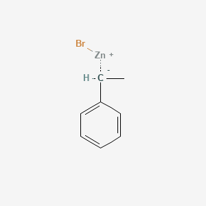 molecular formula C8H9BrZn B1588138 A-Methylbenzylzinc bromide CAS No. 85459-20-7