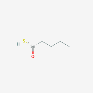 molecular formula C4H10OSSn- B1588143 Stannane, butylmercaptooxo- CAS No. 26410-42-4