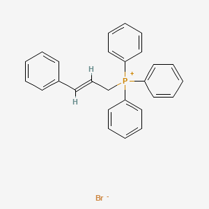 molecular formula C27H24BrP B1588145 肉桂三苯基溴化鏻 CAS No. 7310-74-9