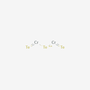molecular formula Cr2Te3 B1588146 Chromium(III) telluride CAS No. 12053-39-3