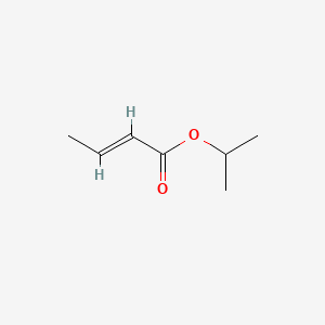 molecular formula C7H12O2 B1588152 异丙基巴豆酸酯 CAS No. 6284-46-4