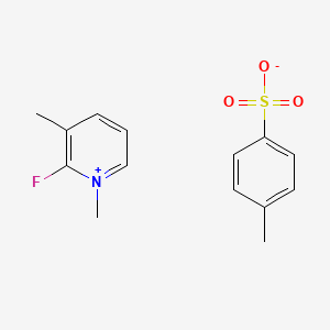 molecular formula C14H16FNO3S B1588160 2-氟-1,3-二甲基吡啶鎓对甲苯磺酸盐 CAS No. 59387-91-6