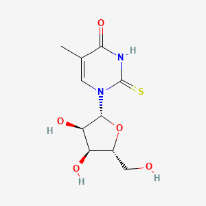 molecular formula C10H14N2O5S B1588163 5-Methyl-2-thiouridine CAS No. 32738-09-3