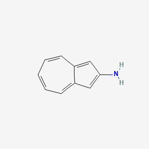 molecular formula C10H9N B1588170 2-氨基薁 CAS No. 50472-20-3