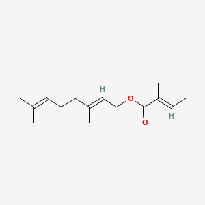 molecular formula C15H24O2 B1588176 Geranyl tiglate CAS No. 7785-33-3