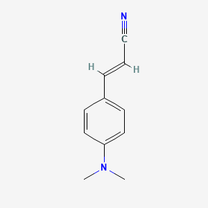 molecular formula C11H12N2 B1588178 trans-4-Dimethylaminocinnamonitrile CAS No. 32444-63-6