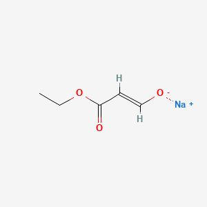 molecular formula C5H8O3 B1588181 Sodium 3-ethoxy-3-oxoprop-1-en-1-olate CAS No. 58986-28-0
