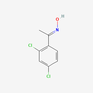 molecular formula C8H7Cl2NO B1588182 1-(2,4-Dichlorophenyl)ethanone oxime CAS No. 71516-67-1