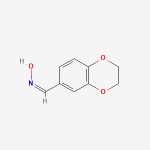 2,3-Dihydrobenzo[b][1,4]dioxine-6-carbaldehyde oxime