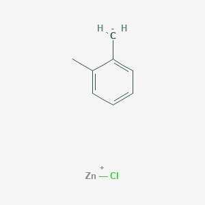 molecular formula C8H9ClZn B1588192 Chlorozinc(1+);1-methanidyl-2-methylbenzene CAS No. 312693-19-9