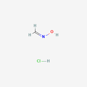 molecular formula CH5ClNO+ B1588194 Formaldoxime hydrochloride CAS No. 3473-11-8