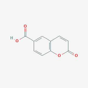 molecular formula C10H6O4 B1588199 2-Oxo-2H-chromene-6-carboxylic acid CAS No. 7734-80-7