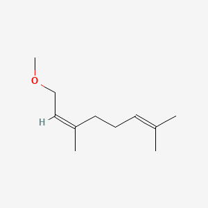 molecular formula C11H20O B1588200 (Z)-1-Methoxy-3,7-dimethylocta-2,6-diene CAS No. 2565-83-5