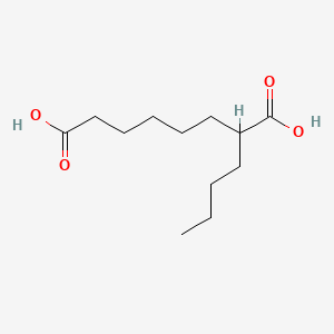 molecular formula C12H22O4 B1588205 2-Butyloctanedioic acid CAS No. 50905-10-7