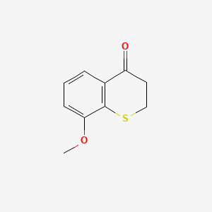 molecular formula C10H10O2S B1588209 2,3-Dihydro-8-methoxy-4H-1-benzothiopyran-4-one CAS No. 66715-59-1
