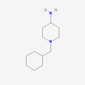 molecular formula C12H24N2 B1588210 1-(Cyclohexylmethyl)piperidin-4-amine CAS No. 64306-77-0