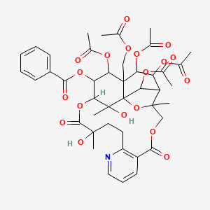 molecular formula C43H49NO19 B1588213 威尔福丁 CAS No. 37239-51-3