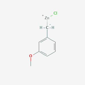 molecular formula C8H9ClOZn B1588216 3-甲氧基苄基锌氯 CAS No. 312693-16-6