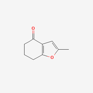 molecular formula C9H10O2 B1588223 6,7-Dihydro-2-methyl-4(5H) benzofuranone CAS No. 50615-16-2