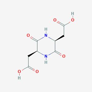 molecular formula C8H10N2O6 B1588228 Cyclo(-asp-asp) CAS No. 35309-53-6