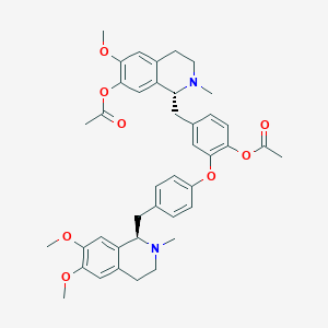 molecular formula C41H46N2O8 B158823 O-二乙酰达乌里索林 CAS No. 132139-17-4