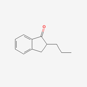 molecular formula C12H14O B1588233 2-Propyl-1-indanone CAS No. 92013-10-0
