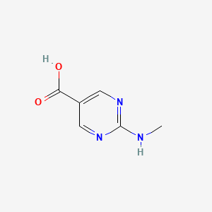 molecular formula C6H7N3O2 B1588241 2-(Methylamino)pyrimidine-5-carboxylic acid CAS No. 5388-21-6