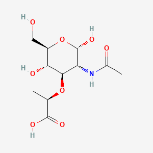 molecular formula C11H19NO8 B1588242 N-acetyl-alpha-muramic acid CAS No. 61633-75-8