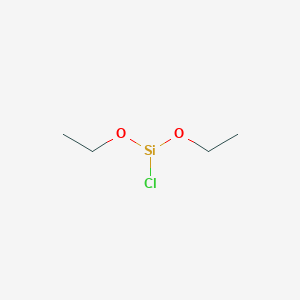 molecular formula C4H10ClO2Si B1588243 Chlorodiethoxysilane CAS No. 6485-91-2