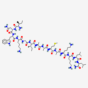 molecular formula C73H126N20O15S B1588244 Mastoparan X CAS No. 72093-22-2