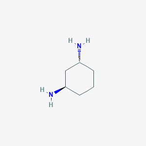 molecular formula C6H14N2 B1588248 trans-1,3-Diaminocyclohexane CAS No. 26883-70-5
