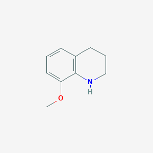 molecular formula C10H13NO B1588254 8-Methoxy-1,2,3,4-tetrahydroquinoline CAS No. 53899-17-5